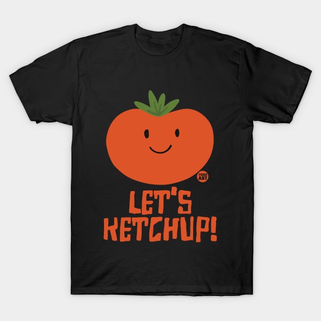 KETCHUP T-Shirt by toddgoldmanart